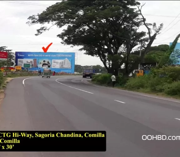 Billboard at CTG High-way, Sagoria Chandina