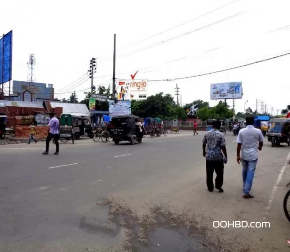 Billboard at  Khulna Natun Rastar Moor,