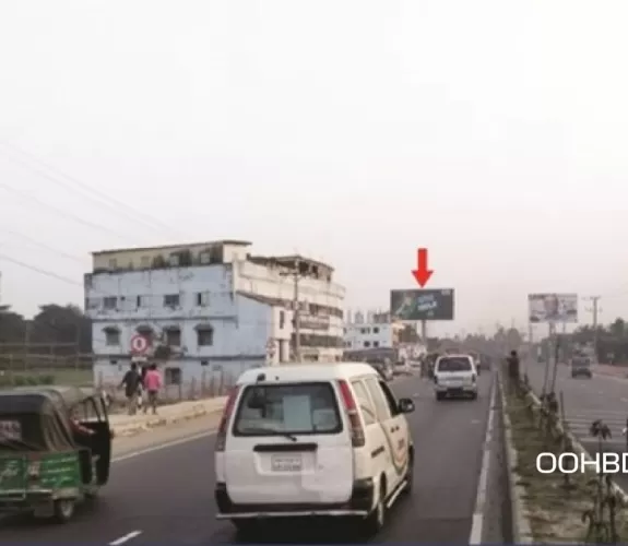 Billboard at Chittagong Karanafuly Collage Bazar