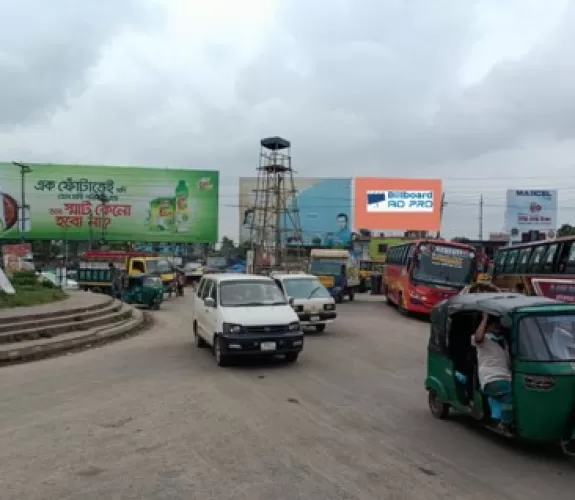 Billboard at Brahmanbaria Sharail Bishawroad