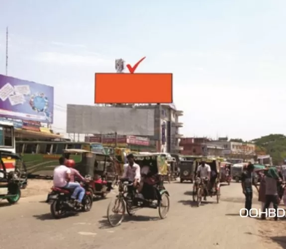 Billboard at Tangail Bus Terminal