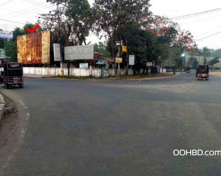 Billboard at Laboni Motel Moor, Airport Road, Cox’