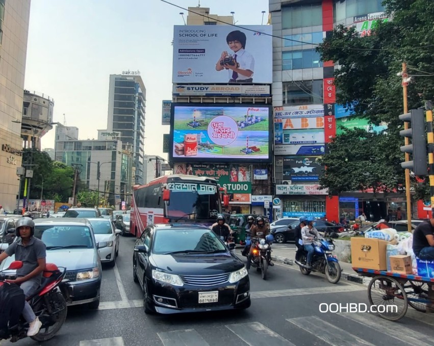 LED Billboard at Gulshan-2 Baridhara Facing