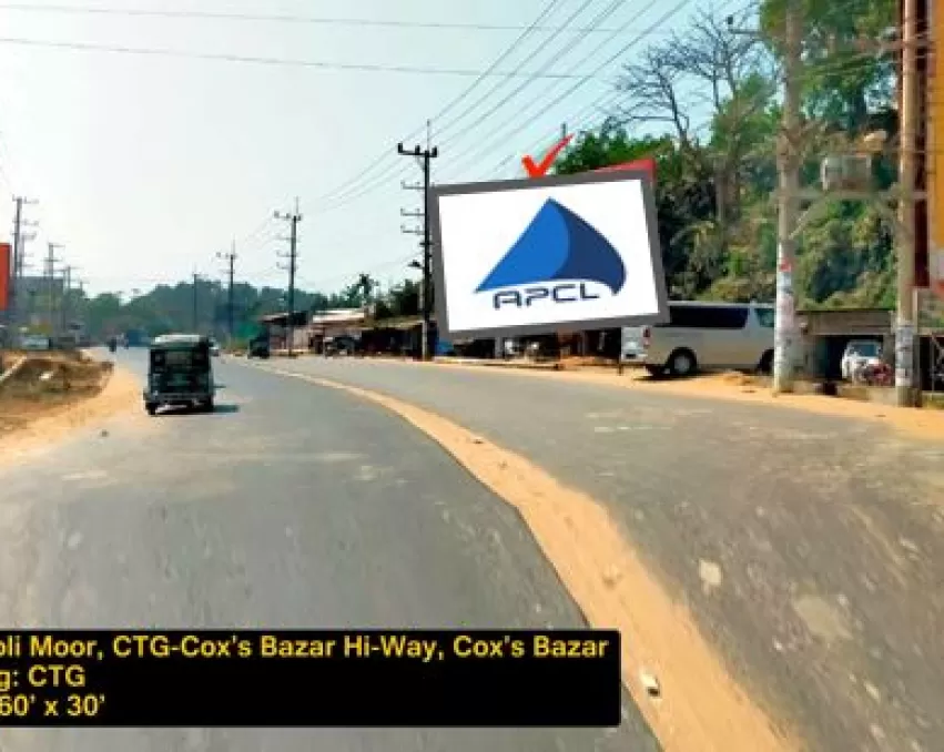 Billboard at Kolatoli moor, Cox’s bazar