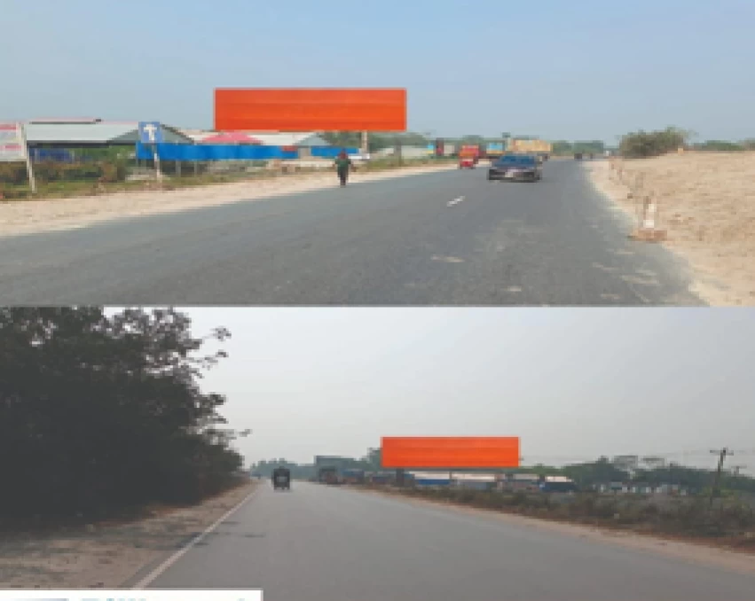 Billboard at Mawa Ghat Near Padma Bridge