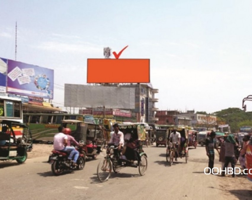 Billboard at Tangail Bus Terminal