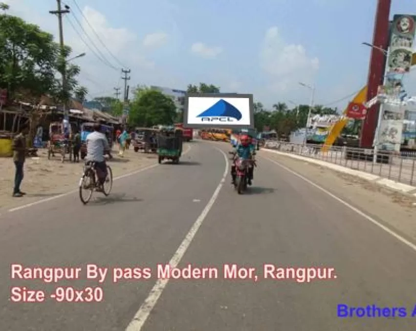 Billboard at Rangpur bypass modern mor