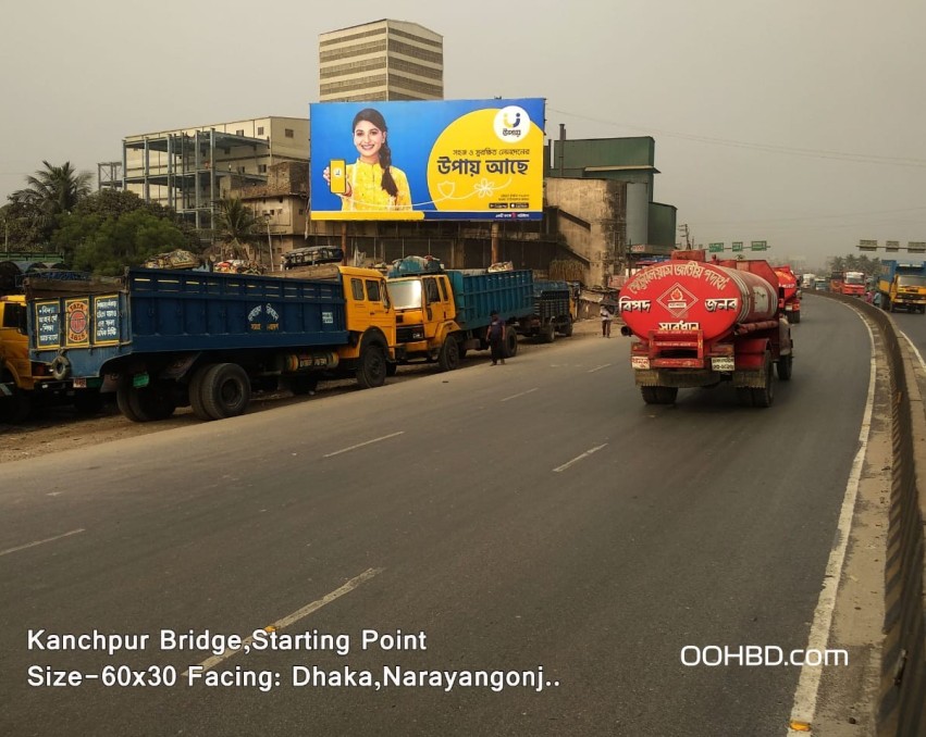 Kanchpur bridge,starting point